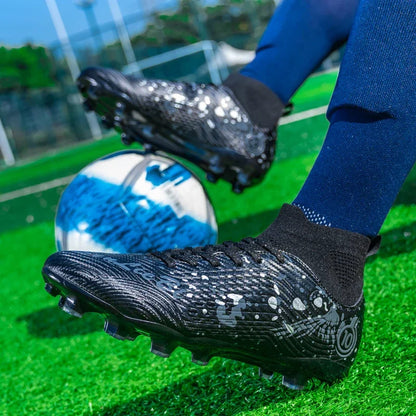 Chaussures de football anti-ald pour hommes, baskets de football respirantes, chaussures de football en plein air, basses, coordonnantes, TF, FG
