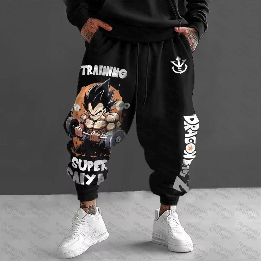 Pantalones deportivos Dragon Ball para hombre Broly primavera, otoño e invierno, anime japonés, jogger Y2K Harajuku de algodón