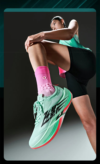 QIAODAN Feiying PB6.0 Marathon- en hardloopschoenen voor heren met koolstofplaat over de volledige zool, lichtgewicht sportschoenen QDB023261299