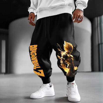 Pantalones deportivos Dragon Ball para hombre Broly primavera, otoño e invierno, anime japonés, jogger Y2K Harajuku de algodón