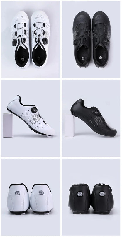 LAMEDA Pro kolesarske čevlje Lock Shoes cestno kolo moški in ženske trda podplat kolesarske čevlje MTB kolesarska ekipa Lock Shoes