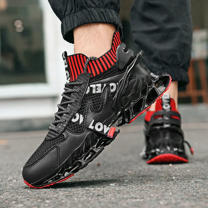 Chaussure Homme Chaussures de course respirantes pour hommes, baskets décontractées pour hommes, chaussures de tennis pour hommes, entraîneur de course, mocassins à la mode, luxe