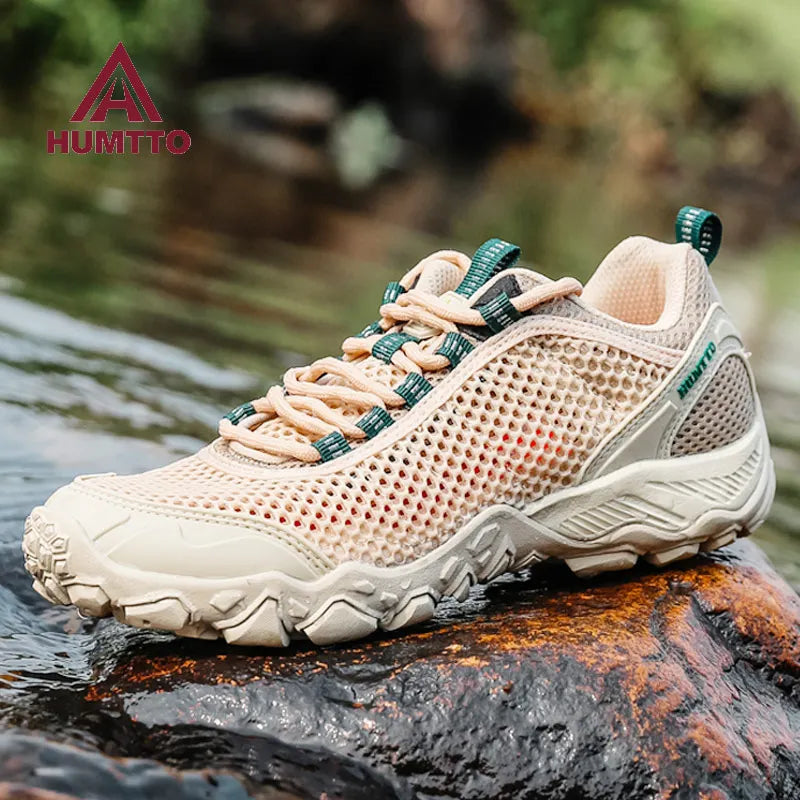 HUMTTO Scarpe da trekking da uomo traspiranti per sport all'aria aperta, scarpe da arrampicata, scarpe da caccia da donna, scarpe da trekking, sneakers, stivaletti, scarpe tattiche