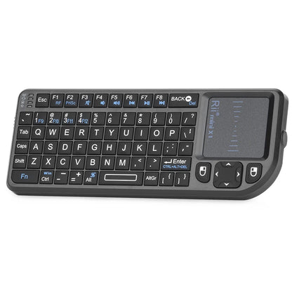 Original Rii X1 2.4GHz Mini Wireless Keyboard English/RU/ES/FR Keyboards with TouchPad for Android TV Box/PC/Laptop