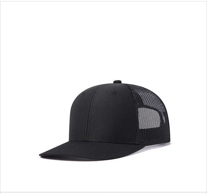 High Quality Mesh Baseball Cap Women Men Summer Cotton Breathable Sunhat Unisex Adjustable Snapback Trucker Hats Male Female