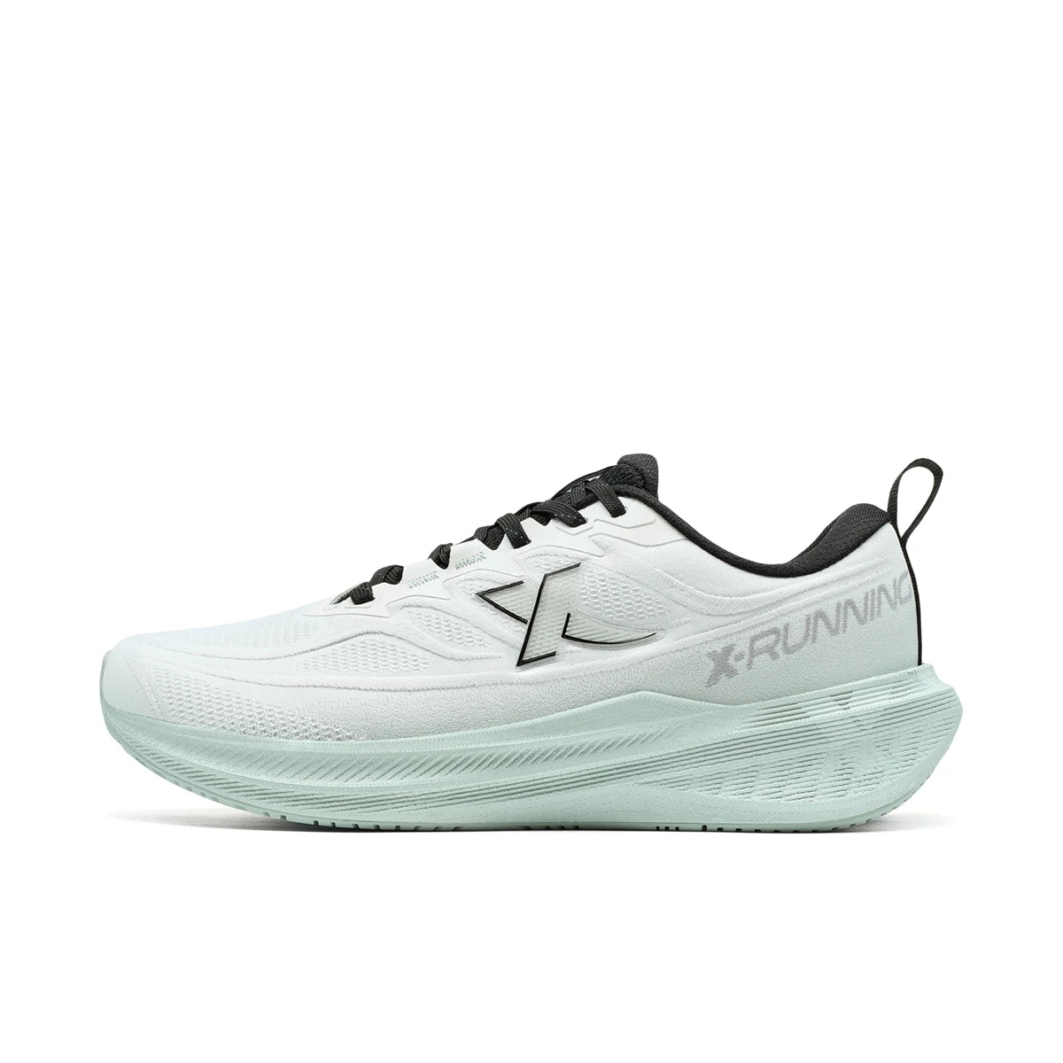 Xtep Running Shoes for Men 2025 Winter Trendy Shock Absorption Cushioning Non-Slip Comfortable Lace-Up Sneakers 875419110045