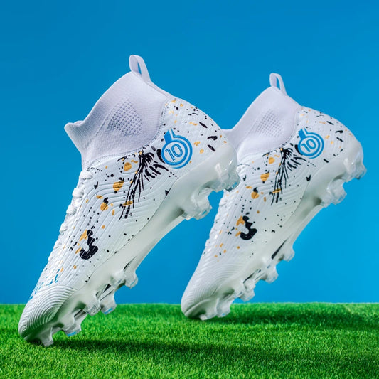 New Men's Professional Soccer Shoes Non-slip Football Boots Unisex Breathable Futsal Sports New Cleats Drop Shipping Ultralight
