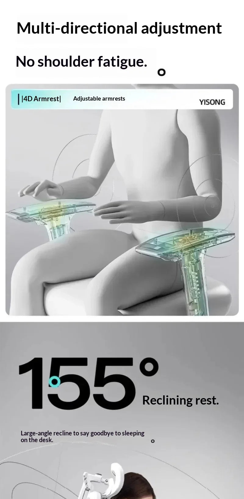 Comfortable Ergonomic Study Chair Waist Home Computer Relaxing Chair Office Chair High Back Ergonomic Chairs Office Furniture