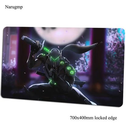 Podloga za miš Overwatch 700x400x3mm, gaming podloga za miš, anime stil, za ured i prijenosno računalo, podloga za stol, poklon za dječaka, podloga za PC gamere