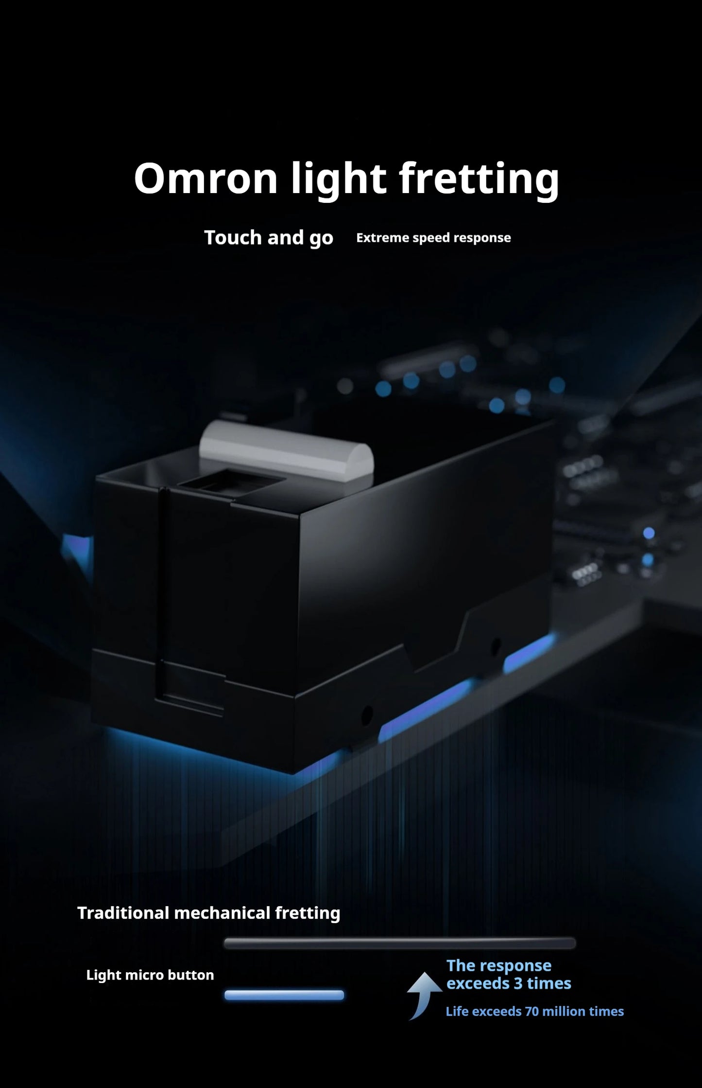 Mouse de gaming wireless ATK Z1 Pro Max Ultra, picioruș personalizat, PAW3950 Ultra Smart Speed Wireless, rată de polling 8k, latență redusă de 0.39ms
