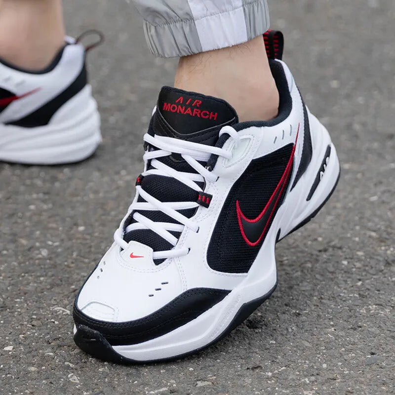 Nike Air Cushion Design Outdoor Unisex Dad Shoes New Lightweight Comfortable Everyday Thick-Soled Dad Shoes M2K Tekno Versatile Retro Style Dad Shoes Trendy Must-Have 415445-101
