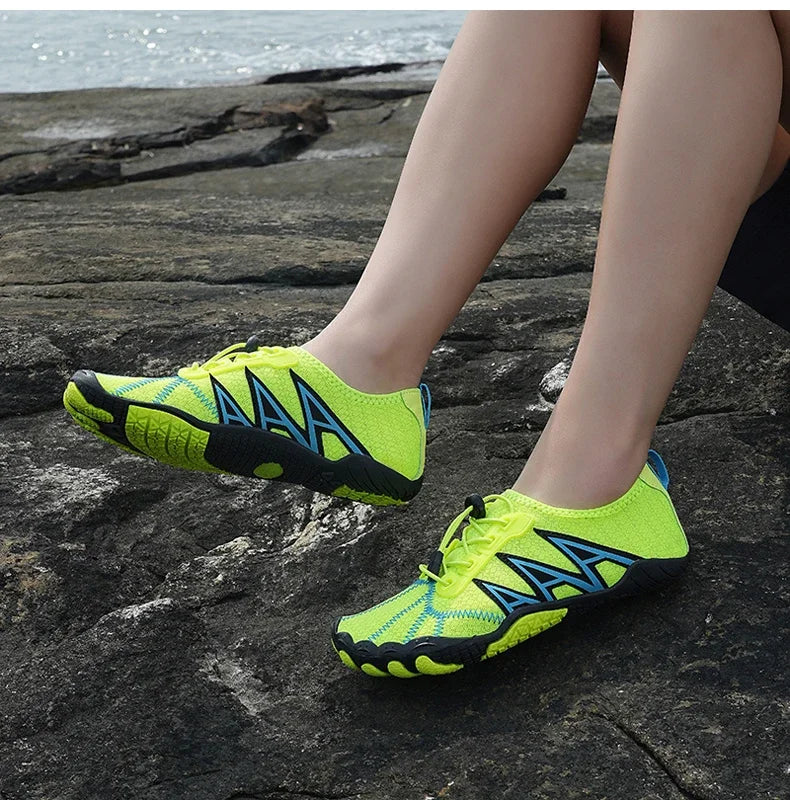 Plus Big Size 47 Men Women Slipstop Barefoot Aqua Shoes Water Sports Shoes Swimming in the Sea Beach Shoe Diving Summer Sale