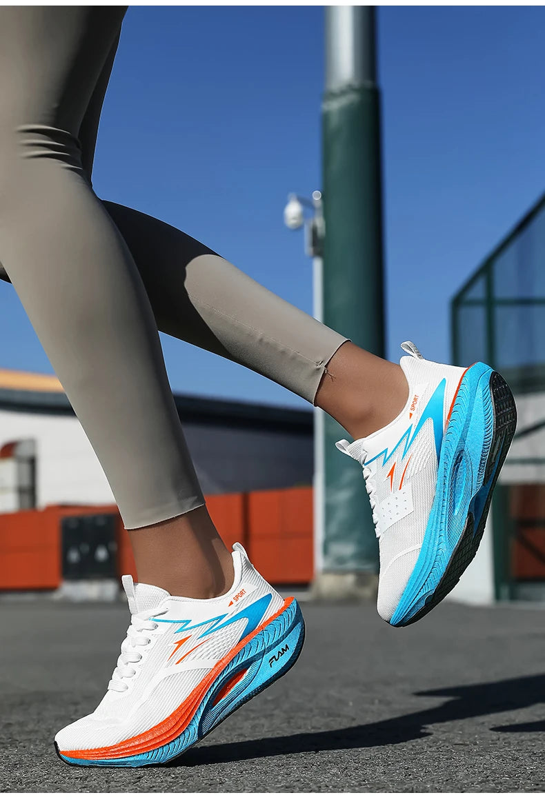 2026 New Men's Sports Running Shoes, Marathon-Ready, Breathable, Lightweight, Comfortable Women's Athletic Sneakers, Jogging Tennis Air Cushion