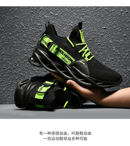Men's Breathable Fashion Mesh Running Shoes High Quality Unisex Lightweight Tennis Athletic Sneakers 2023