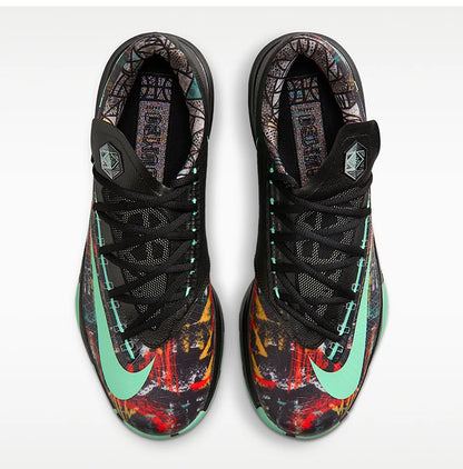 Zapatillas de baloncesto Nike Authentic Zoom KD 6 para hombre, modernas retro Rebound FQ8356-900