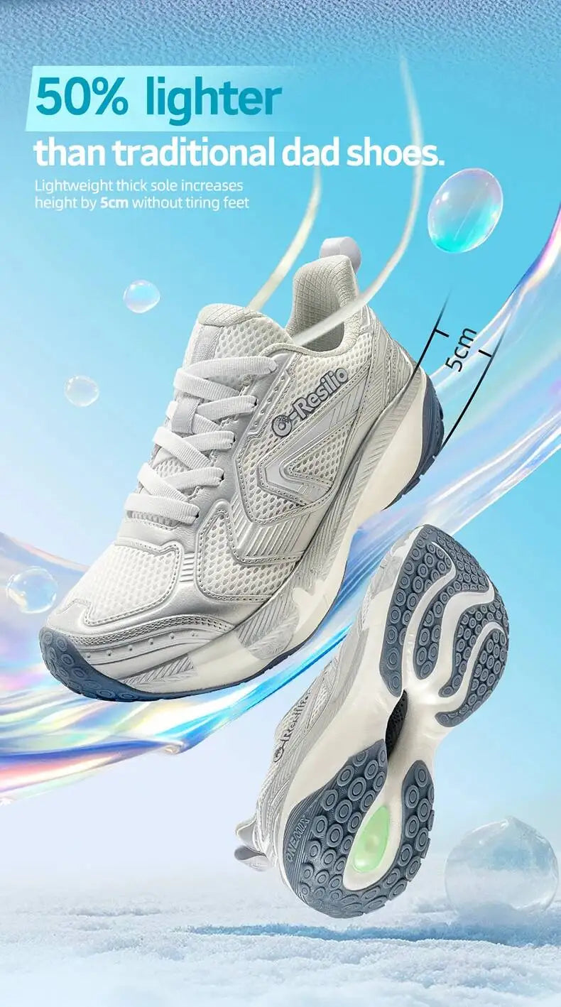 ONEMIX 2026 Lightweight Dad Damping Sneakers Men Cushioning Running Sports Casual Shoes For Women Soft And Elastic 25216