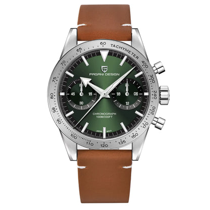 2026 New PAGANI DESIGN Retro Men's Watches Moon Quartz Watch For Men Speed Sports Chronograph AR Sapphire VK64 Clock