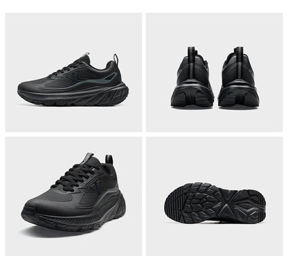 Xtep Men's Running Shoes Lightweight Breathable Shock Absorption Wear-Resistant Durable Cushioned Sneakers 875419110002