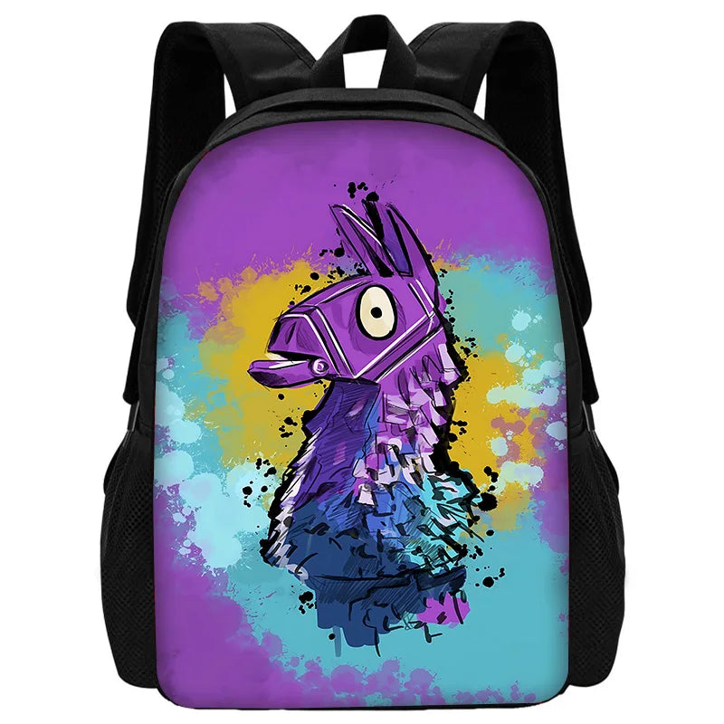 New Hot Game Fortnite Kids Backpacks Boys and Girls Student Birthday Gift Child School Bags Unisex Camping Durable Rucksack