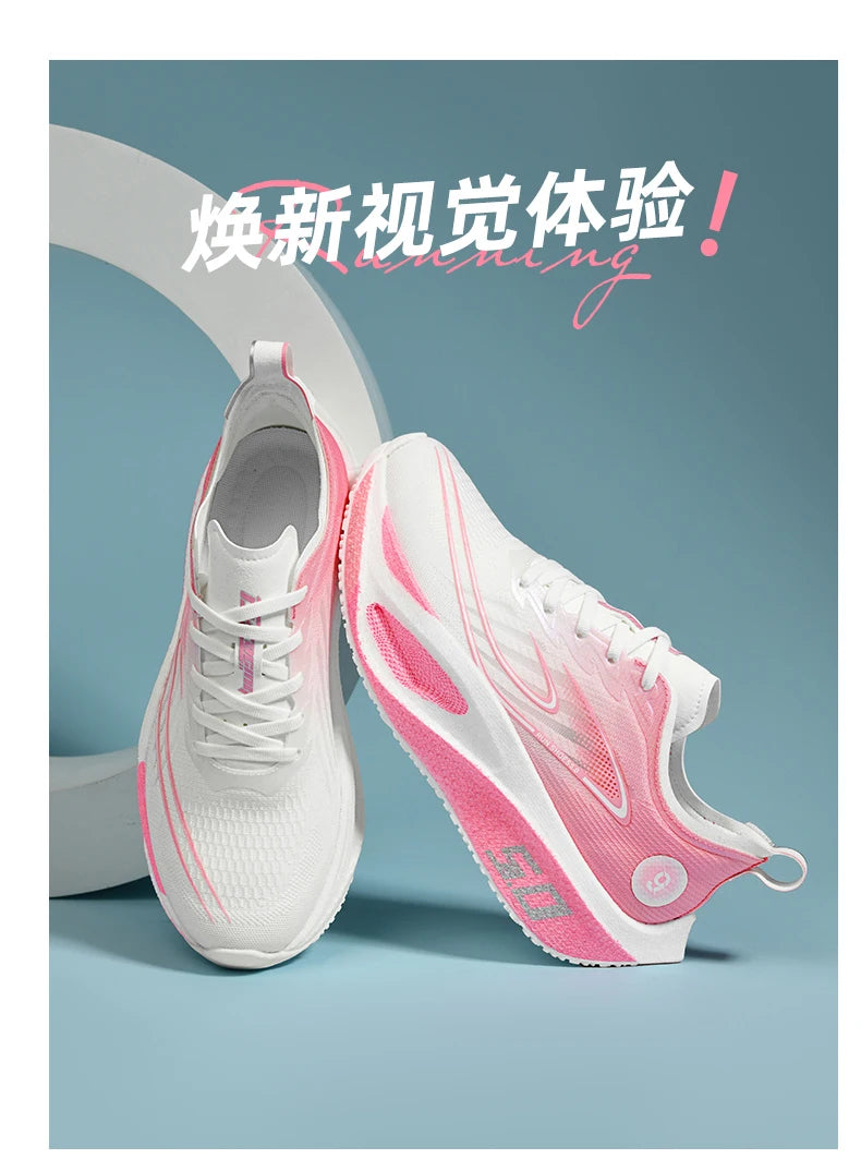 Unisex 2025 Full Carbon Plate Running Shoes Professional Marathon Racing Lightweight Bounce Cushion Breathable Sports Sneakers