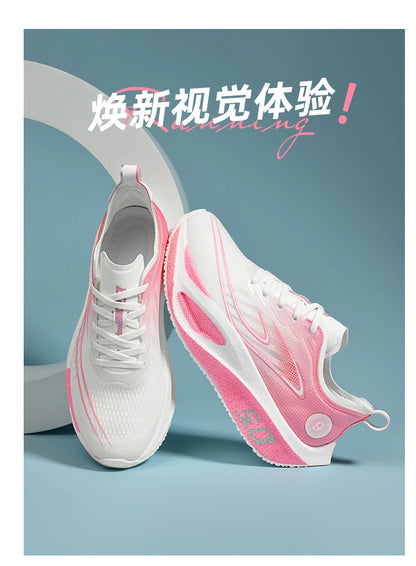 Unisex 2025 Full Carbon Plate Running Shoes Professional Marathon Racing Lightweight Bounce Cushion Breathable Sports Sneakers
