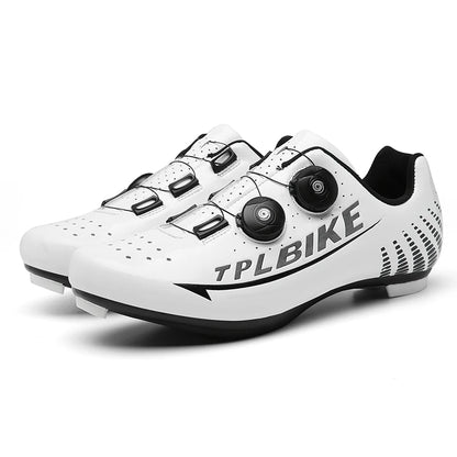 New Men’s and Women’s Bicycle Shoes Outdoor Cycling Shoes with Three Functional Soles Professional Training Shoes