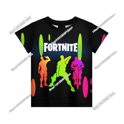 Children Battle Royals Hoodie Fortnite Boys Girls Cartoon Printed Pullovers Kids Sweatshirt Harajuku Streetwear Spring Winter