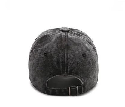 Fortnite A-Z Letter Adult Baseball Cap Men Women Adjustable Hat Washed Denim Retro Hip Hop Sun Hat Outdoor Sports Accessory Gift