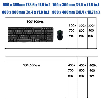 Nekopara XXL Home HD Computer Desk Mouse Anime Large Mouse Pad Office Laptop Computer Desktop Mat Game Accessories Tech