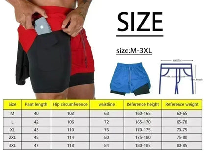 Dragon Ball Peripherie bedruckte Double-Shorts Majin Buu GOKU – amerikanische Sport-Shorts, bequeme, lockere und atmungsaktive Sommerhose für Herren