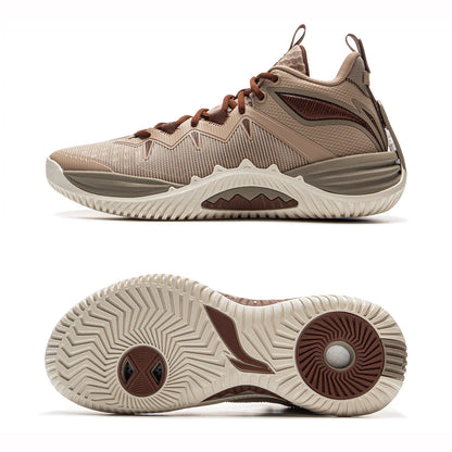 Li-Ning Men's BADFIVE STORM 2025 Outdoor Basketball Shoes BOOM Cushioning TUFF OS Wearable Li-Ning Sports Sneakers ABFV017