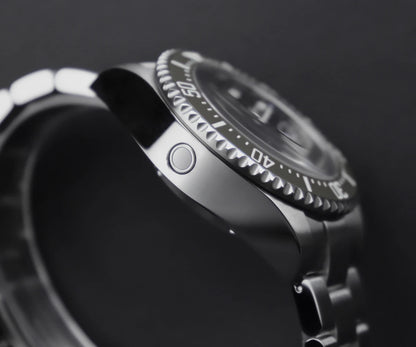 Cronos Automatic Diving Watch Stainless Steel 2000 Meters Water Resistance Professional Diver PT5000 SW200 Miyota9015 90S5 L6027M
