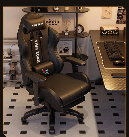 AOLIVIYA Modern Light Ergonomic Gaming Computer Chair Reclining For College Students Men Dormitory Home Office Study Room Seat