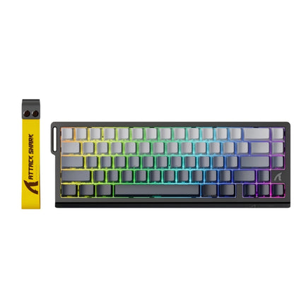 Attack Shark X68 He Gaming Keyboard Magnetic Mechanical Wired for Pro Gaming 0.01mm Rapid Trigg 8000Hz 128K Rate