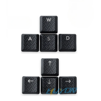 Tecla texturada antiderrapante transparente retroiluminada G915 913 TKL G815 G813, compatível com teclado mecânico Logitech