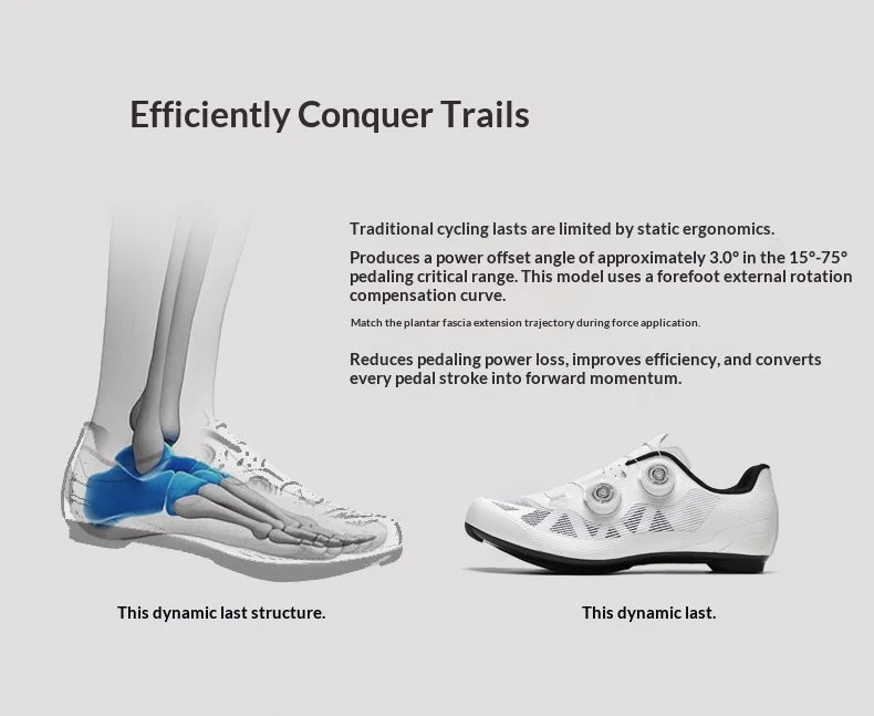 Men's Ultra Light Road Mountain Cycling Shoes, Professional MTB, SPD Self-Locking Cycling Shoes, Women's Road Cycling Shoes