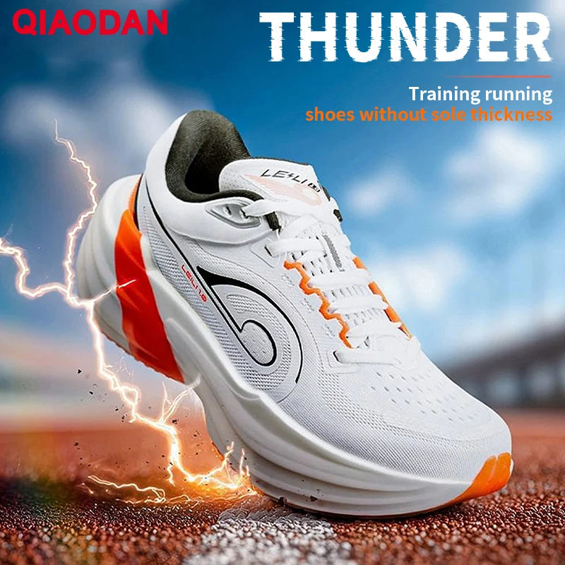 QIAODAN TG1.0 Marathon-wedstrijdschoenen voor heren, schokdempend, met hoge veerkracht, voor langeafstandstraining, hardloopschoenen QDB023253285