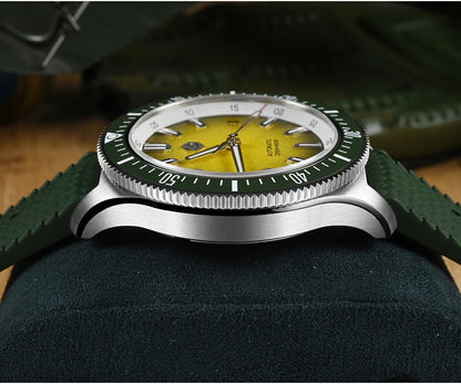 San Martin 2025 New Upgraded Version 40mm Dive Watch Men Original Design NH35 Automatic Mechanical Waterproof 200m SN0118