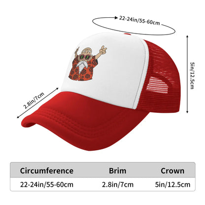 Adult Dragon Ball Trucker Caps Mesh Baseball Caps Snapback Caps Japan Anime Hat Trucker Worker Cap Breathable Dad Hat Summer, Produit gaming premium Fraquane