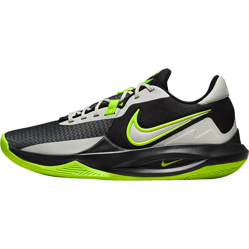 Nike Official Authentic PRECISION VI Men's Cushioned Low-Cut Basketball Shoes DD9535-009