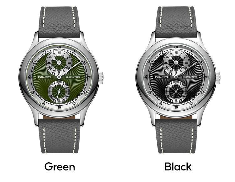 FARASUTE Manual Mechanical Men's Watch Seagull Movement Sapphire Crystal Business Waterproof Regulateur Men's Watch