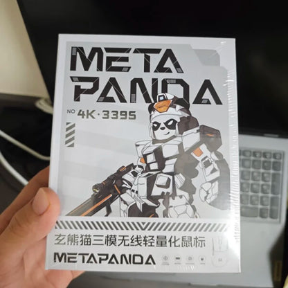 Mouse wireless Metaphyuni Metapanda P1 Pro Max Paw3395L, latență redusă, ușor, pentru e-sports și gaming, ergonomic, cadou pentru gamer PC