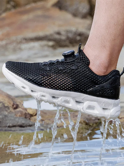 2026 Men and Women Quick-Dry Wading Shoes, Water Breathable AquaIn Upstream Antiskid Outdoor Sports Wearproof Beach Sneakers, Sizes 39-46