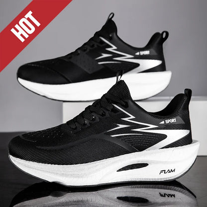 2026 New Men's Sports Running Shoes, Marathon-Ready, Breathable, Lightweight, Comfortable Women's Athletic Sneakers, Jogging Tennis Air Cushion