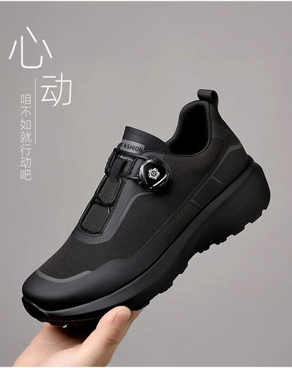 Męskie trampki outdoorowe – nowość na wiosnę i lato, buty sportowe z grubą podeszwą, męskie buty turystyczne, buty typu „daddy shoes”, obuwie codzienne dla mężczyzn