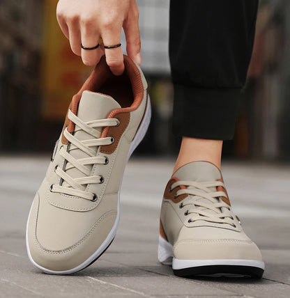 Pantofi din piele pentru bărbați Balan – Adidași la modă, pantofi sport, adidași respirabili pentru bărbați, încălțăminte antiderapantă, pantofi de vacanță pentru bărbați