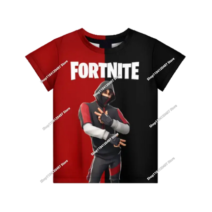 Суитшъри с качулка за момчета и момичета Fortnite, детски пуловер с 3D принт, суитшъри Battle Royale за мъже, есенна модна детска дреха