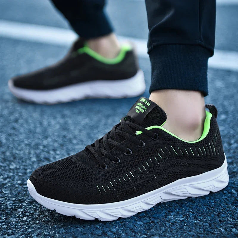Zapatillas de running para hombre, zapatillas deportivas de moda, ligeras y transpirables, zapatillas cómodas para caminar, zapatillas deportivas para hombre.