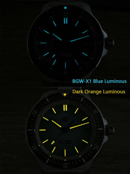 San Martin 2025 New Upgraded Version 40mm Dive Watch Men Original Design NH35 Automatic Mechanical Waterproof 200m SN0118