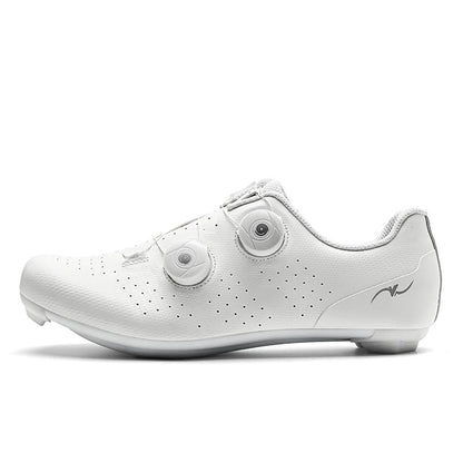 Competition Cycling Sports Shoes Road Bicycle Shoes Unisex Breathable Sports Cycling Shoes Self-locking Racing Bicycle Shoes